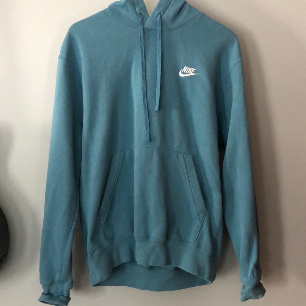 Blue Nike hoodie